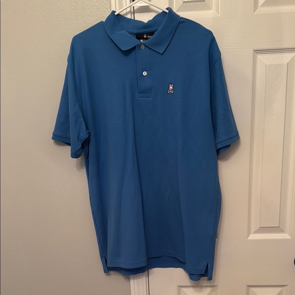Men's Blue Polo Shirt
